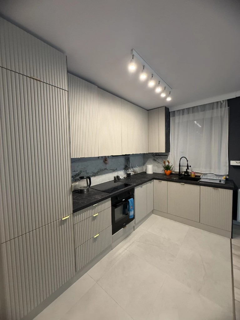 Fully equipped modern kitchen
